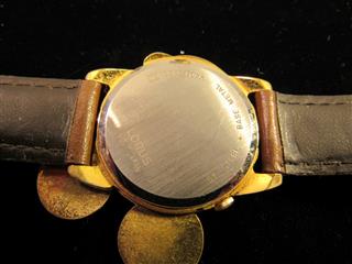 VINTAGE LOT OF WALT DISNEY MICKEY MOUSE WATCHES, EARRIINGS & FIGURE 